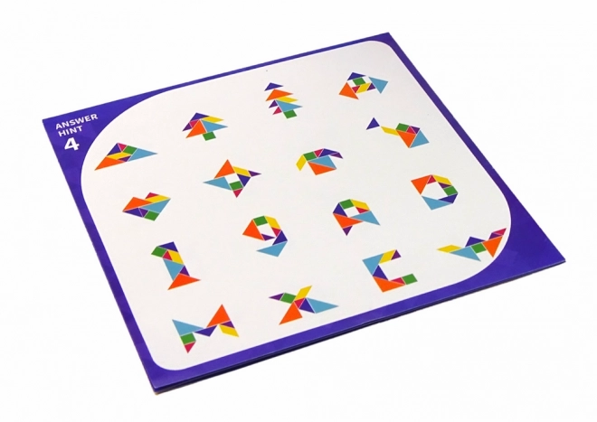 Tangram Puzzle 7 magnetických kostek