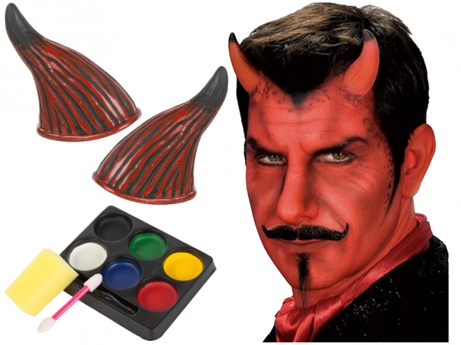 Ďábelský make-up sada pro Halloween