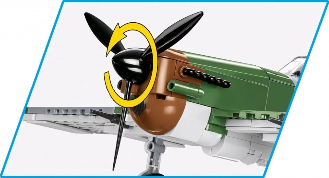 COBI 5724 II WW Morane-Saulnier MS.406, 1:32, 317 k, 1 f