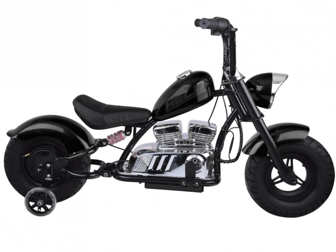 Elektrický motocykl Chopper pro děti – Černá