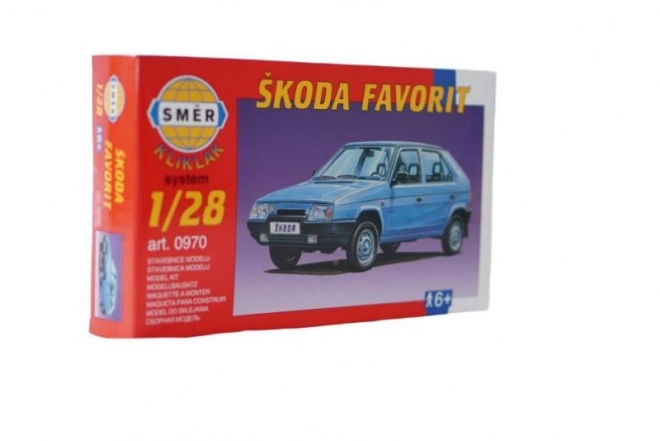 Model auta Kliklak Škoda Favorit