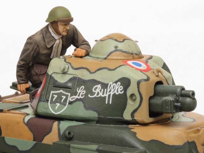 Model plastového francouzského lehkého tanku Renault R35