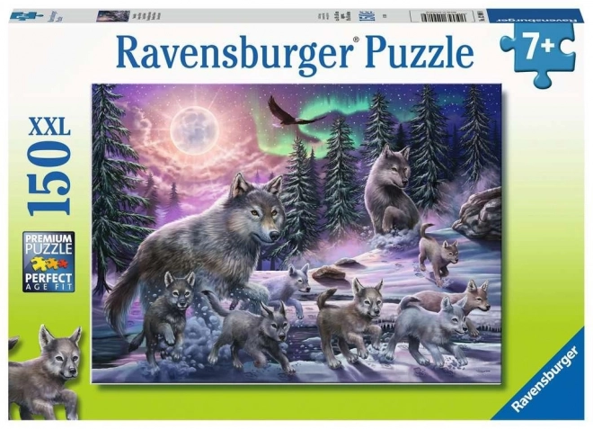 RAVENSBURGER Puzzle Vlci ze Severu XXL 150 dílků