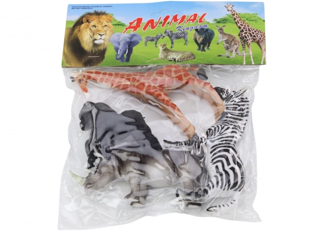 Sada afrických zvířátek – 4 kusy