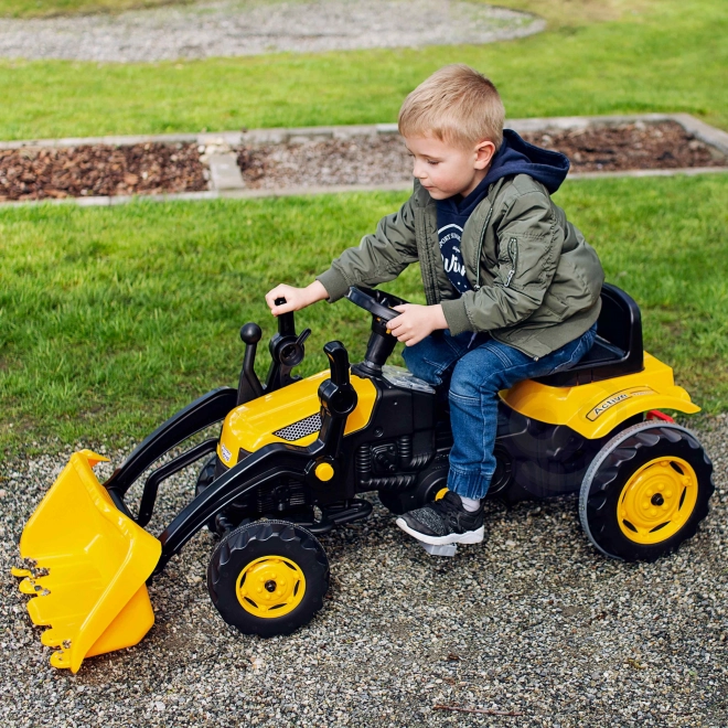 Traktor na pedály s buldozerem Woopie