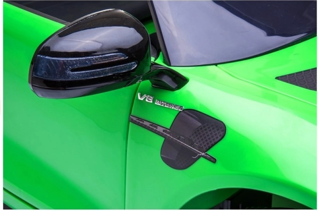 Dětské auto na baterii Mercedes GTR zelené