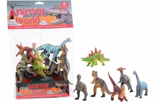 Sada dinosaurů - 6 různých druhů