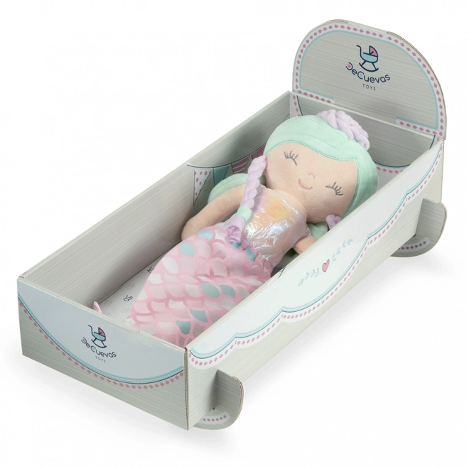 Plyšová panenka Ocean Fantasy - 36 cm s kolébkou