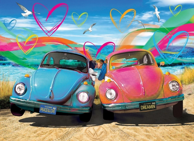 Puzzle Beetle Love 1000 dílků