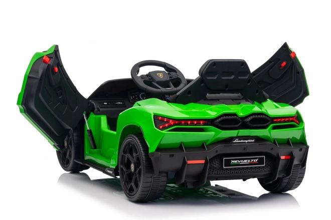 Elektrické autíčko Lamborghini Revuelto zelené