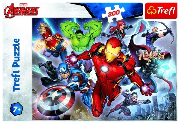 Puzzle Marvel Avengers 200 dílků Trefl