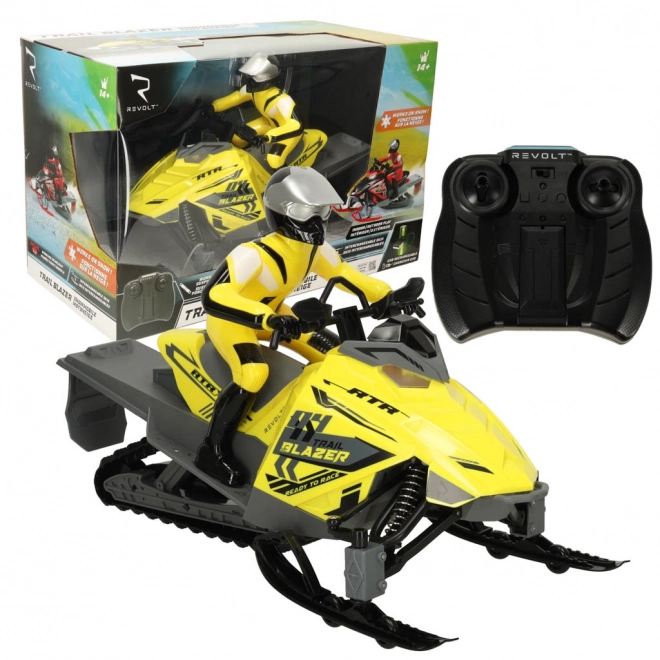RC sněžný skútr Syma Revolt Trail Blazer žlutý