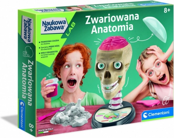 Vědecká sada Šílená anatomie CZ od Clementoni