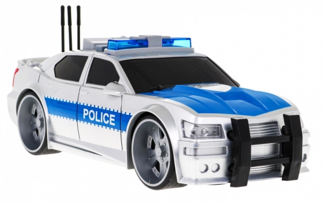 Interaktivní policejní auto pro děti 3+ Model policejního auta 1:16 Světla + zvuky