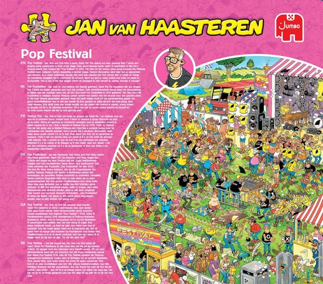 JUMBO Puzzle JvH 10 let Jan van Haasteren XXXL (jubilejní limitovaná edice) 30200 dílků