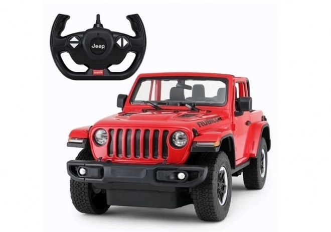 Auto R/C Jeep Wrangler Rubicon 1:14 Rastar – Červený