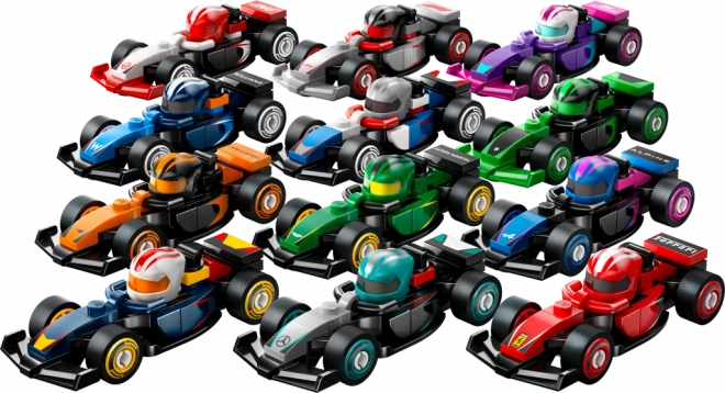 Lego sběratelská závodní auta F1