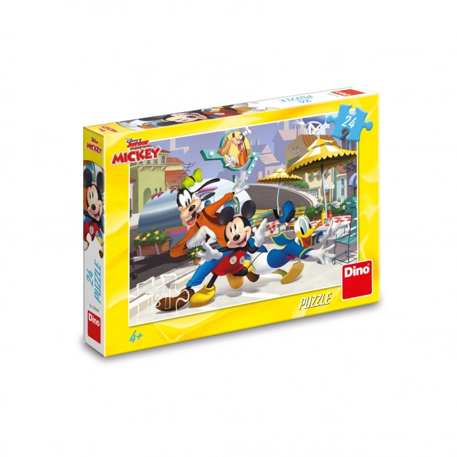 Dino puzzle Mickey a přátelé