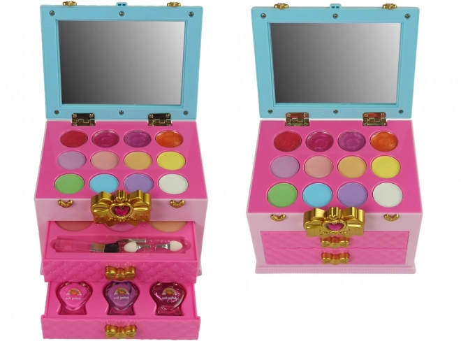 Makeup Beauty Set Toaletní skříňka Pink Bow