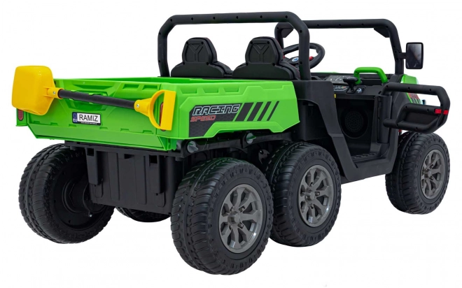 Dětský elektrický vůz Farmer Truck Speed zelený