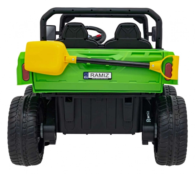 Dětský elektrický vůz Farmer Truck Speed zelený
