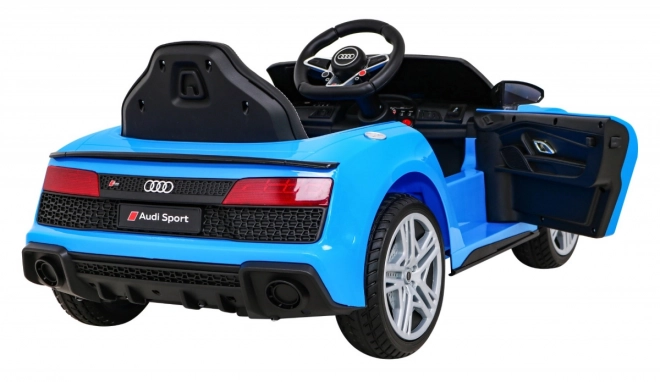 Audi R8 LIFT Bateriové auto + dálkové ovládání + EVA kola + MP3 + LED – Modré