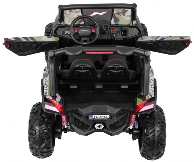 Buggy SuperStar pro děti Moro + MP4 + pohon 4x4 + dálkové ovládání + zavazadlový prostor + LED + zámek dveří