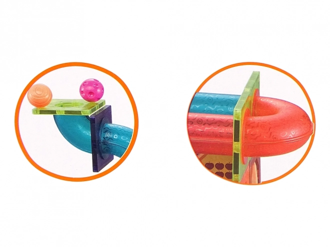 Magnetické stavební bloky pro děti LEAW Toys 145 kusů