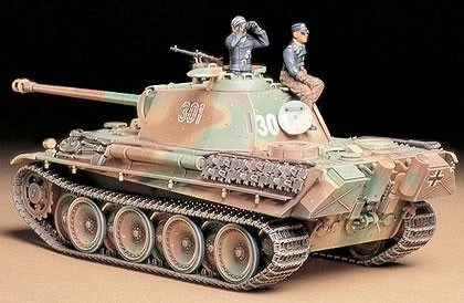 Plastikový model Panther Ausf. G (pozdní verze)