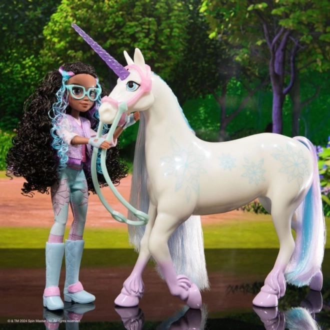 Jednorožec Glacier z Unicorn Academy 28 cm