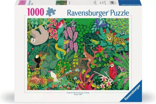 Puzzle Kouzelný deštný prales 1000 dílků
