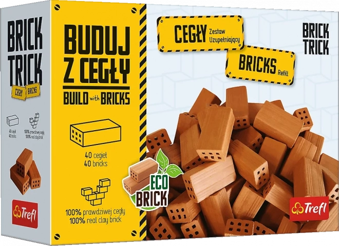 TREFL BRICK TRICK Balení dlouhých cihel 40ks