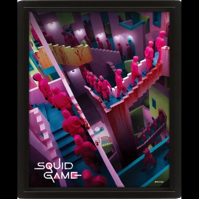 3D obraz Squid Game