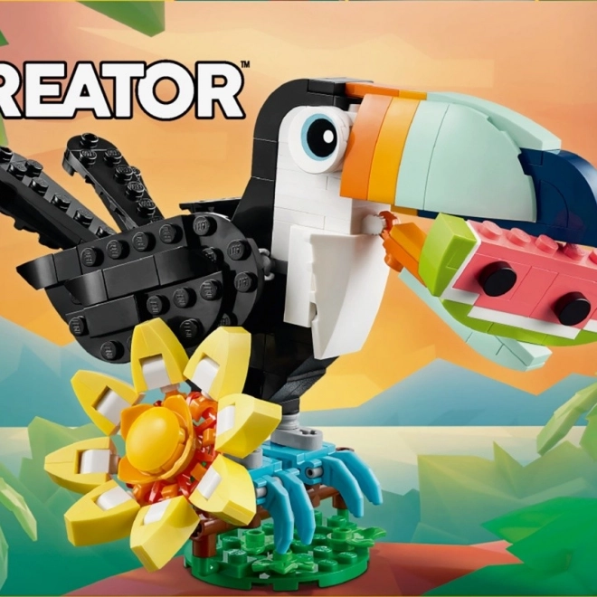 Lego Creator 3v1: tropický tukan
