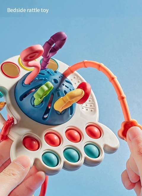 Montessori senzorická hračka kousátko pro děti od 0 let