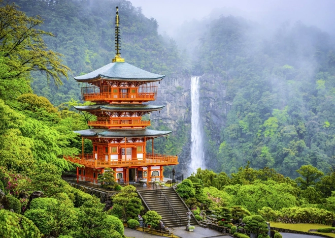 Puzzle Pagoda Seiganto-ji Japonsko 1000 dílků