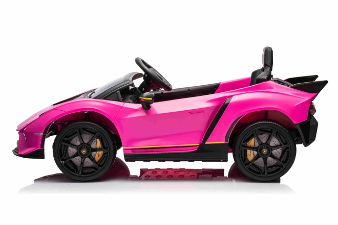 Dětské elektrické autíčko Lamborghini Invencible – růžové