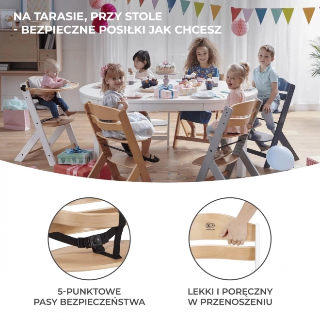 Kinderkraft Enock Natural židlička