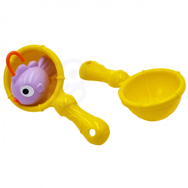 Vodní stolek 2v1 Hra na rybaření s vodopádem WOOPIE