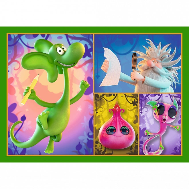 Puzzle 4v1 Svět Draka Diplodoka