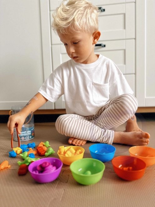 Výuková montessori hra Nauč se počítat – ZOO zvířátka