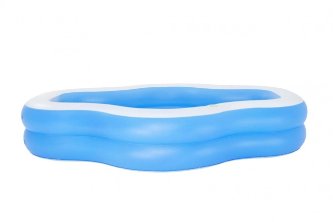 Nafukovací rodinný bazén BESTWAY 270x198x51cm Okno + 2 nafukovací sedátka