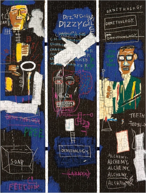 Puzzle Basquiat: hráči na lesní roh 500 dílků