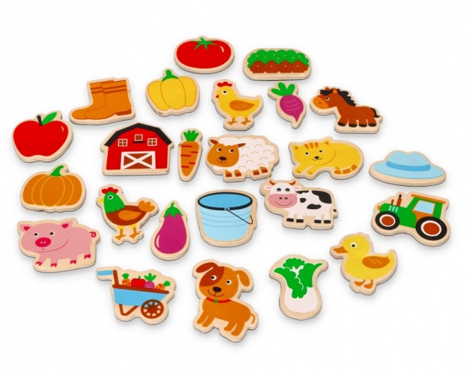 Magnety Farma - Sada 24 ks