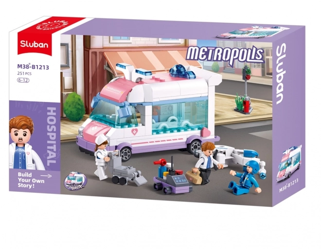 Sluban Metropolis M38-B1213 Pojízdná záchranná služba první pomoci