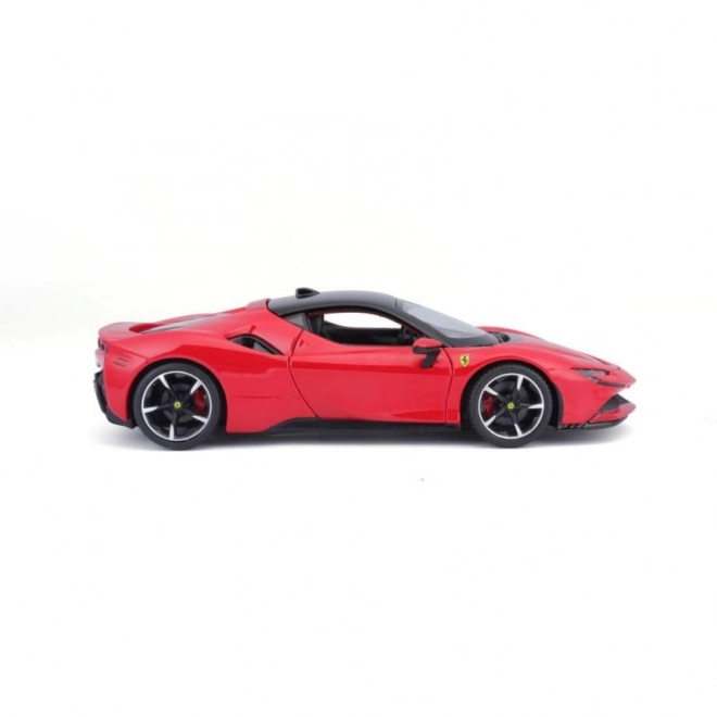 Model auta Ferrari SF90 Stradale červený 1:24 Bburago