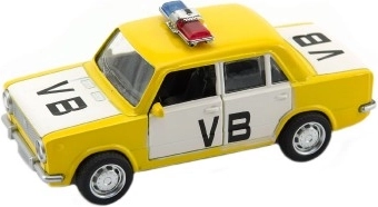 Policejní auto VB Lada 1200 na baterie se zvukem a světlem