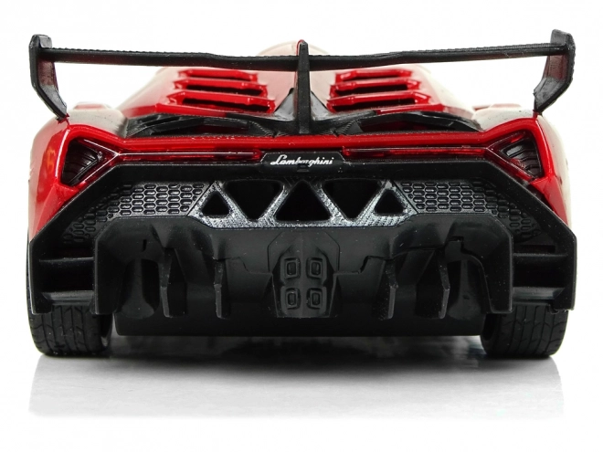Sportovní auto R/C 1:24 Lamborghini Veneno Red 2.4 G Lights