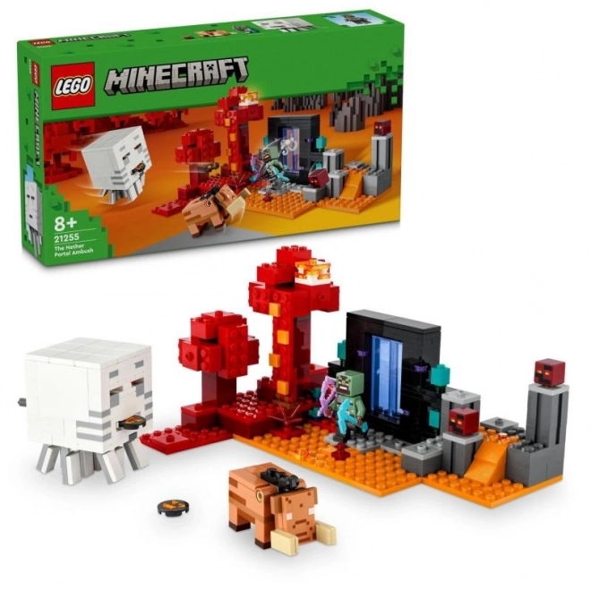 LEGO Minecraft Zasazka u portálu do Netheru