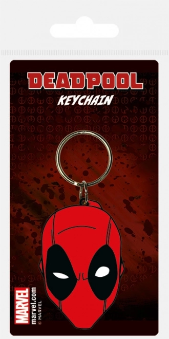 Gumová klíčenka Deadpool